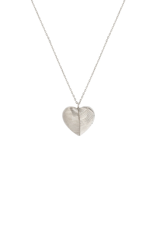 Shell Coeur Collier