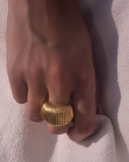 Gaia Shell Ring
